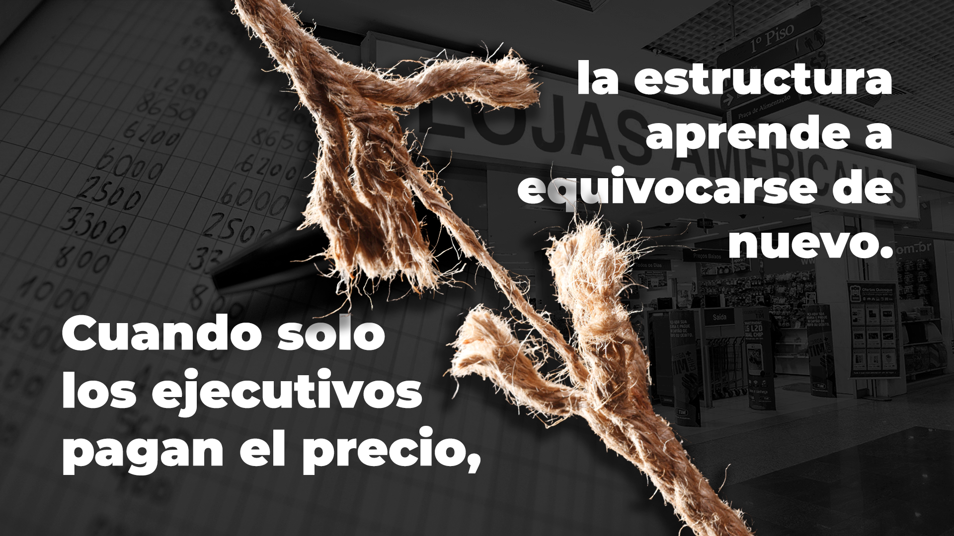 No momento, você está visualizando Cuando solo los ejecutivos pagan el precio, la estructura aprende a equivocarse de nuevo.