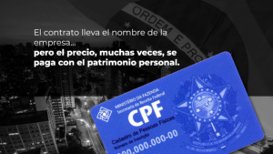 Leia mais sobre o artigo Quien responde por una empresa en Brasil puede responder con su patrimonio personal.